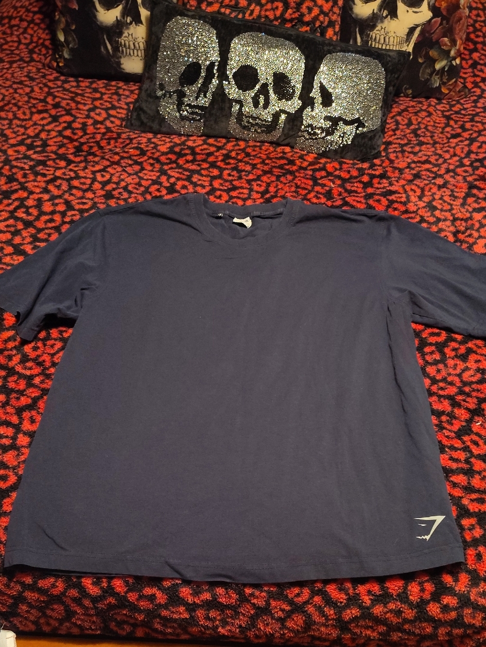 Gymshark Men's Crew Neck T-Shirt in Dark Navy